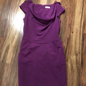 Calvin Klein purple dress